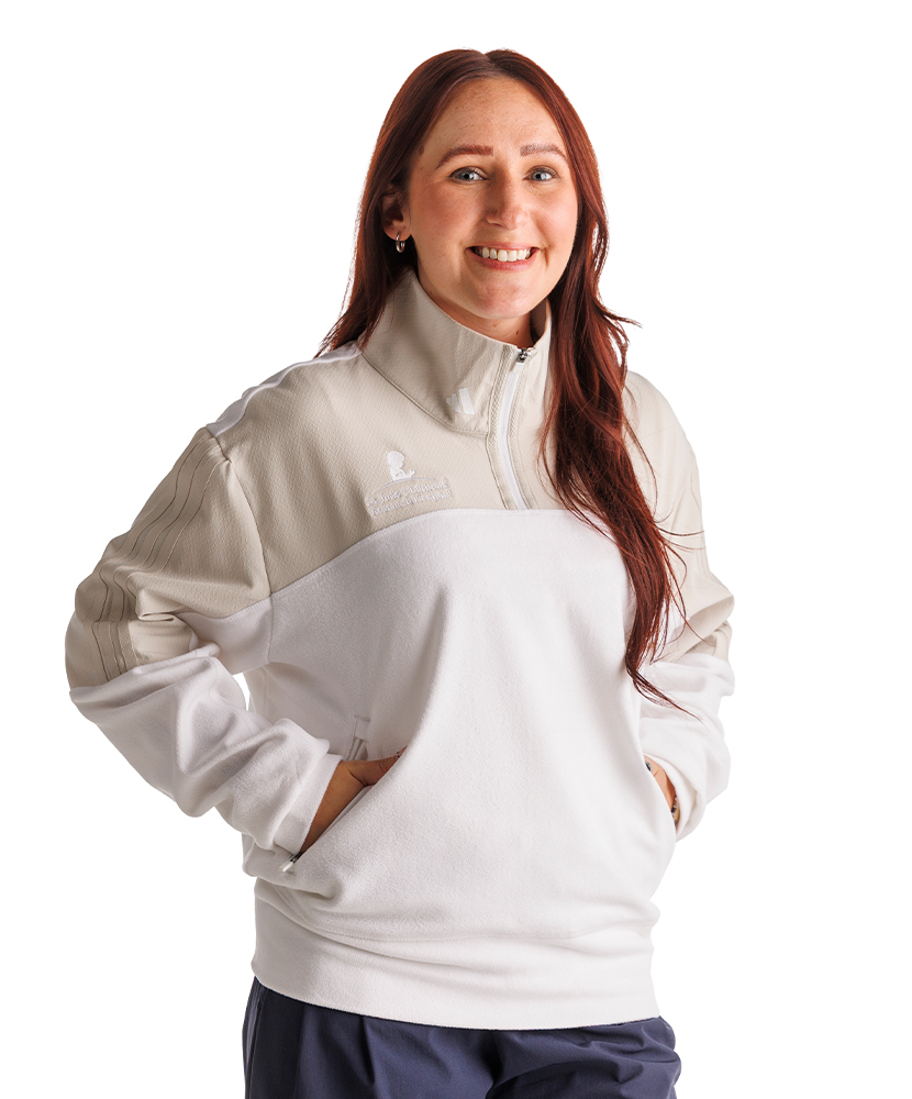 Primary image St. Jude Adidas Fleece Quarter Zip